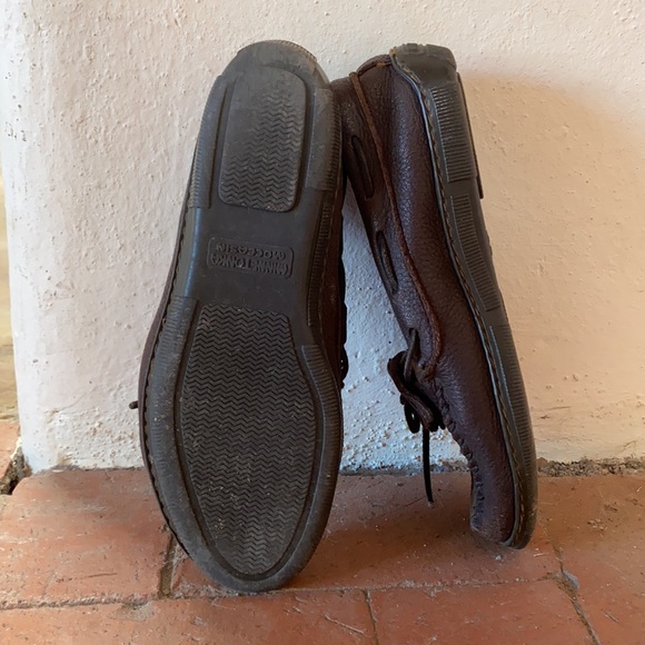 MINNETONKA | Dark Brown Moccasins - Picture 5 of 8
